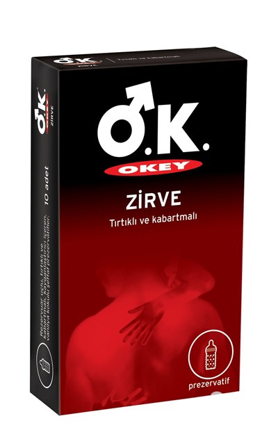 Okey Zirve Prezervatif 10lu Paket