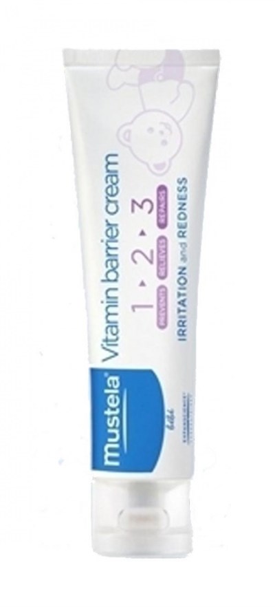 Mustela 1 2 3 Vitamin Barrier Cream 100 ml