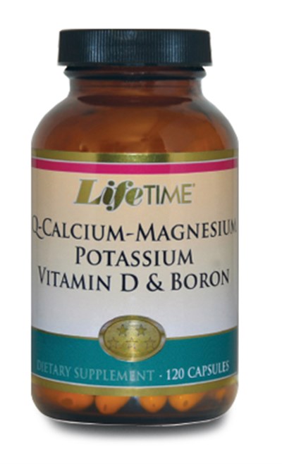 Lifetime Q Calcium Magnesium Potassium Vitamin D & Boron 120 Kapsül