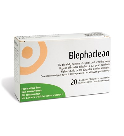 Blephaclean Steril Pad Göz Temizleme Mendili 20 Adet