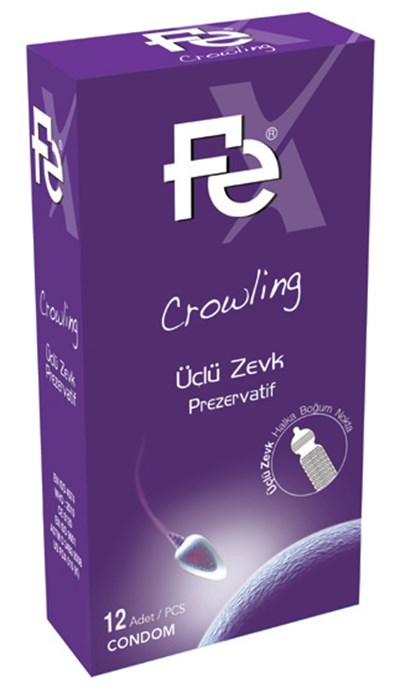 FE Crowling Üçlü Zevk 12li Prezervatif