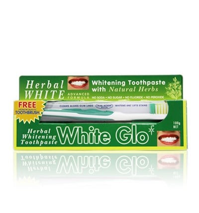 White Glo Herbal White Beyazlatıcı Bitkisel Diş Macunu 100Ml