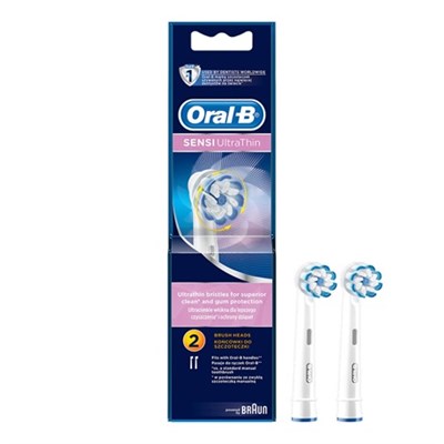 Oral-B Sensi UltraThin 2Li Diş Fırçası Yedek Başlığı