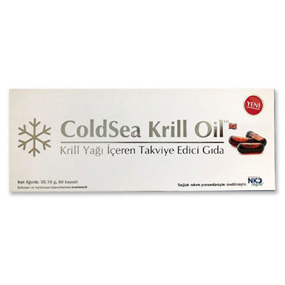 Coldsea Krill Oil Omega 3 60 Kapsül