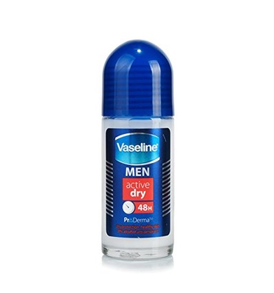Vaseline Men Active Dry 48H Roll-On Anti-Perspirant Deodorant 50Ml