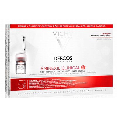 Vichy Dercos Aminexil Clinical-5  21X6Ml - Woman
