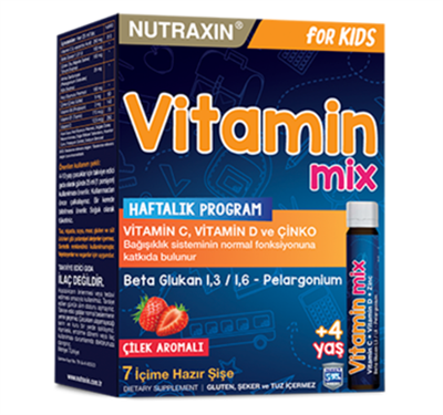 Nutraxin Vitamin Mix For Kids 7x25 ml