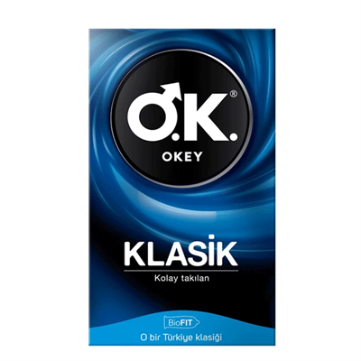 Okey Klasik Prezervatif 10lu Paket