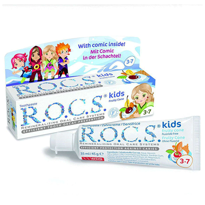 Rocs Kids Meyve Külahı Diş Macunu - 4-7 Yaş