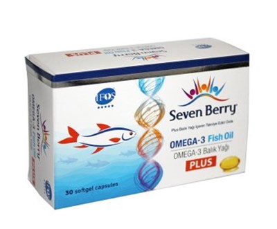 Seven Berry Omega-3 Fish Oil Plus 30 Softjel