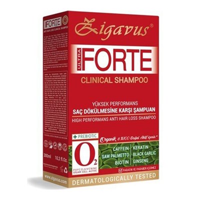Zigavus Forte Clinical Şampuan Yağlı Saçlar 300ml